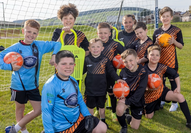 Gilfach Goch FC helped out by energy company