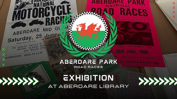 Aberdare Park Road Races exhibition at Aberdare Library