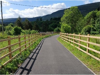 Planning permission for next community route work in Rhondda Fach