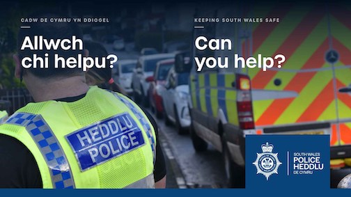 Can you help South Wales Police after a man having been found unconscious and unresponsive on Duke Street, Aberdare.