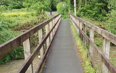 Closure of local link in Llwydcoed for a footbridge replacement