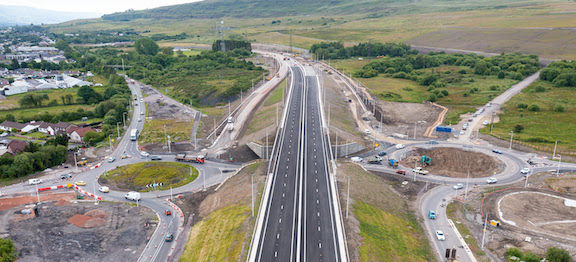 Overnight Road Closures are needed to allow for final road surfacing works at Rhigos junction