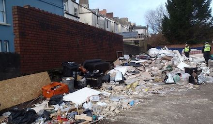 Newport man found guilty of illegal waste offences operating without an environmental permit.